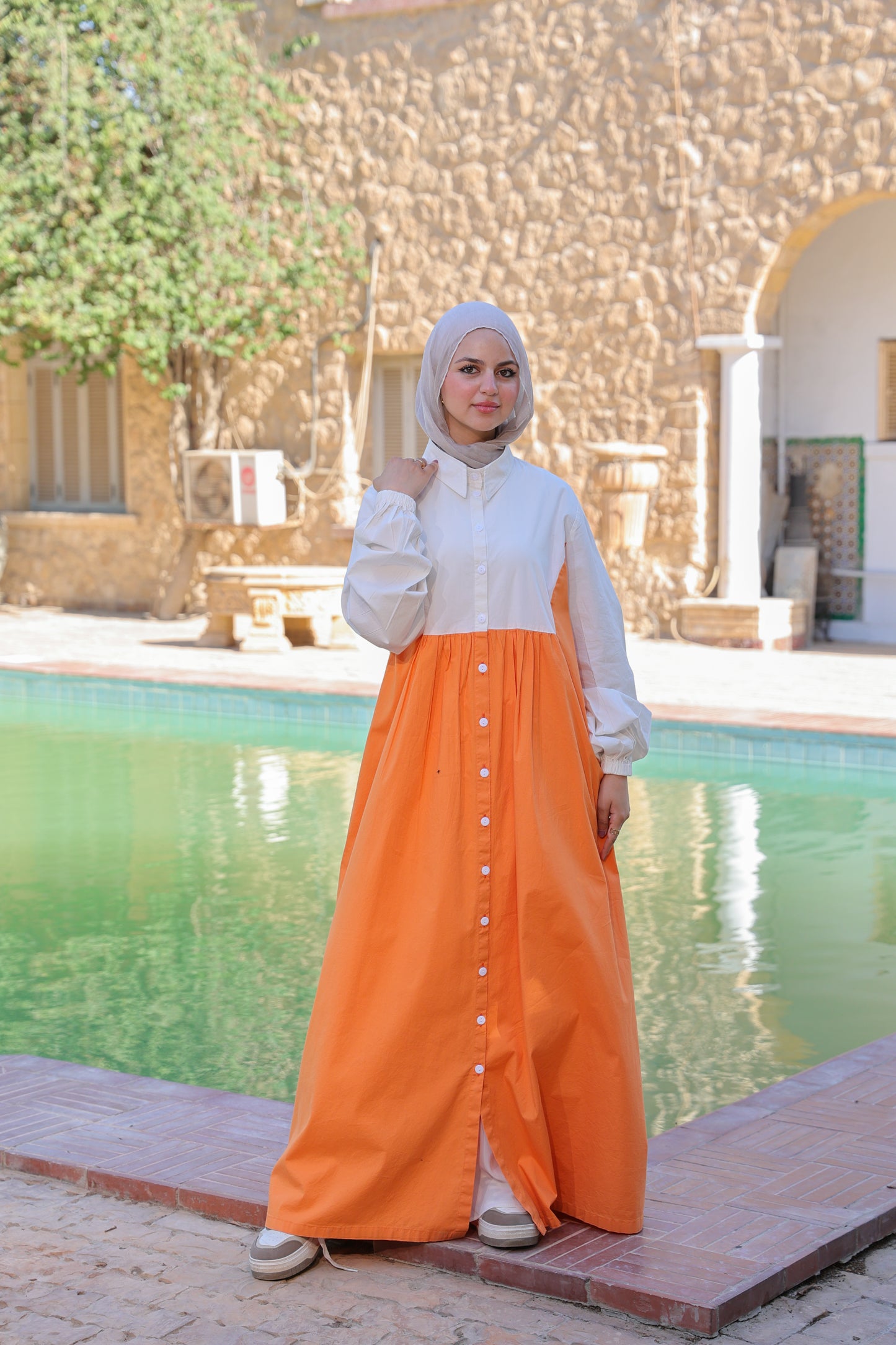 Half & Half Dress