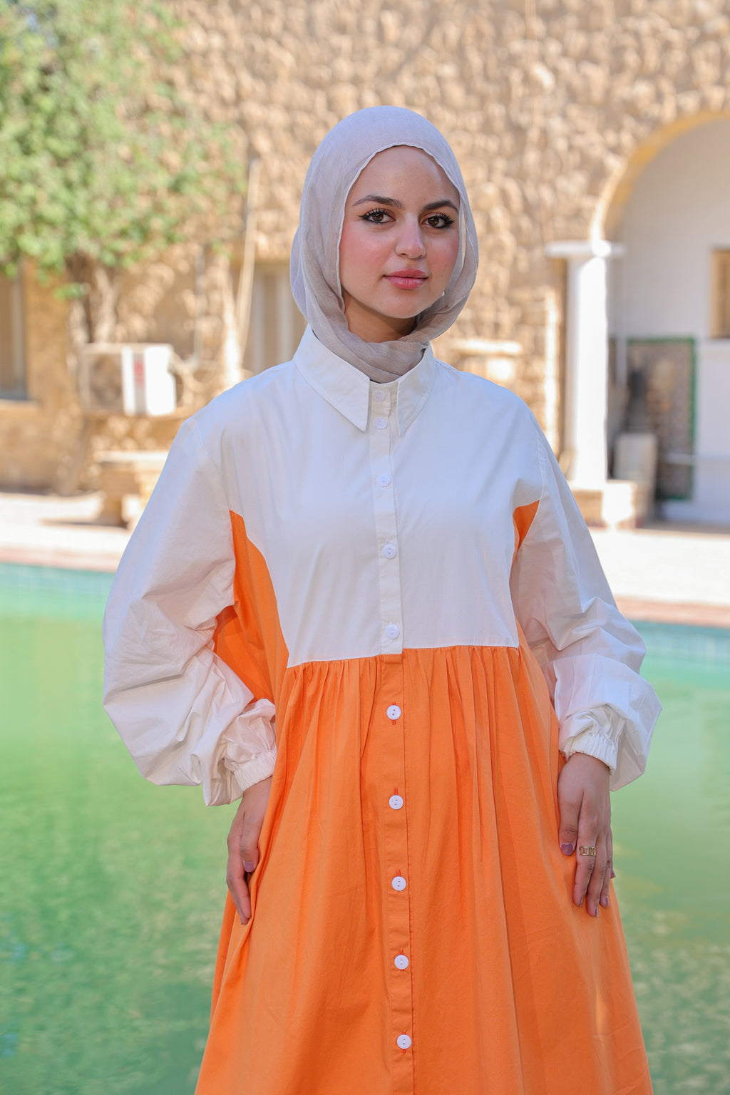 Half & Half Dress