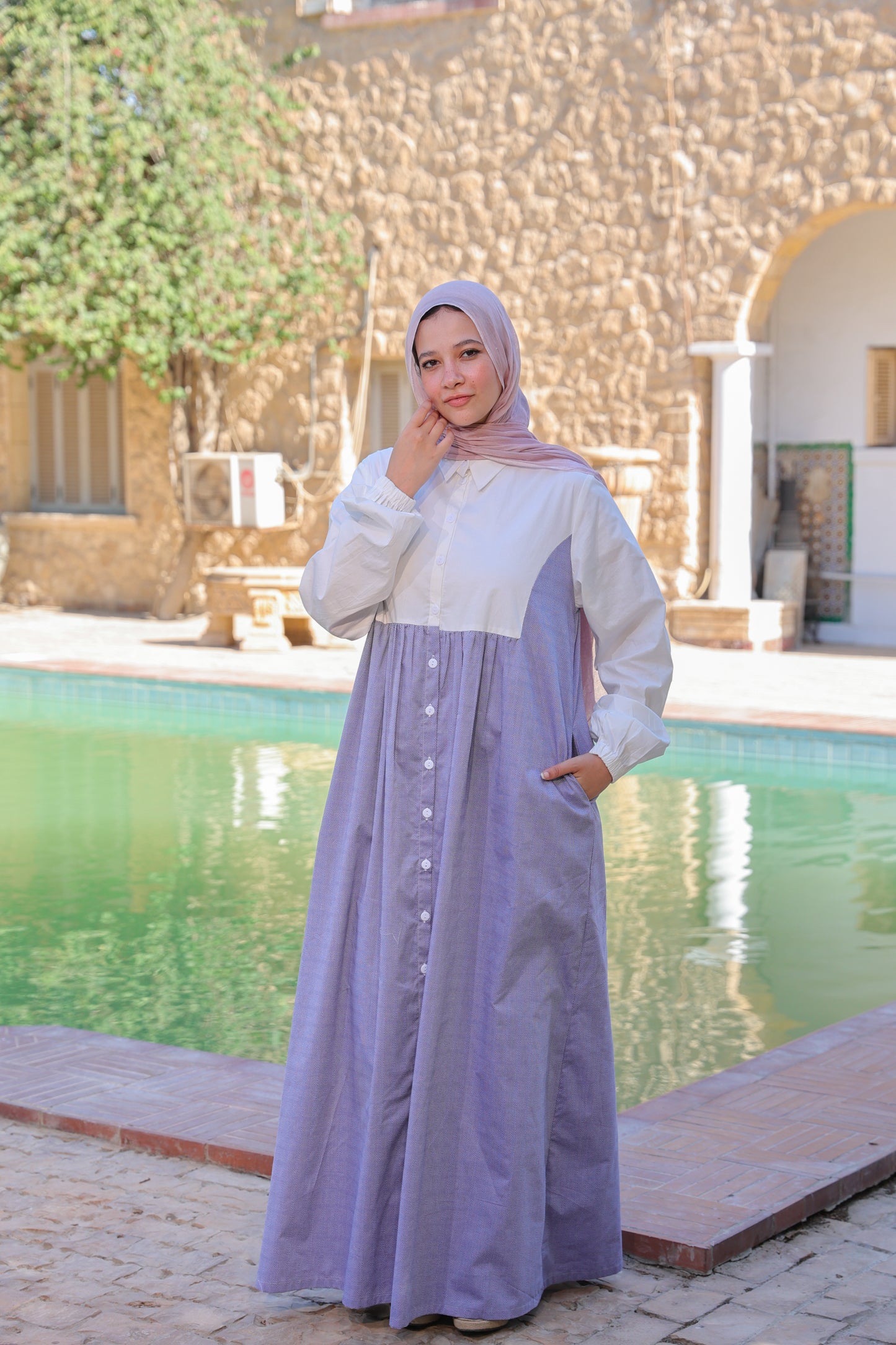 Half & Half Dress