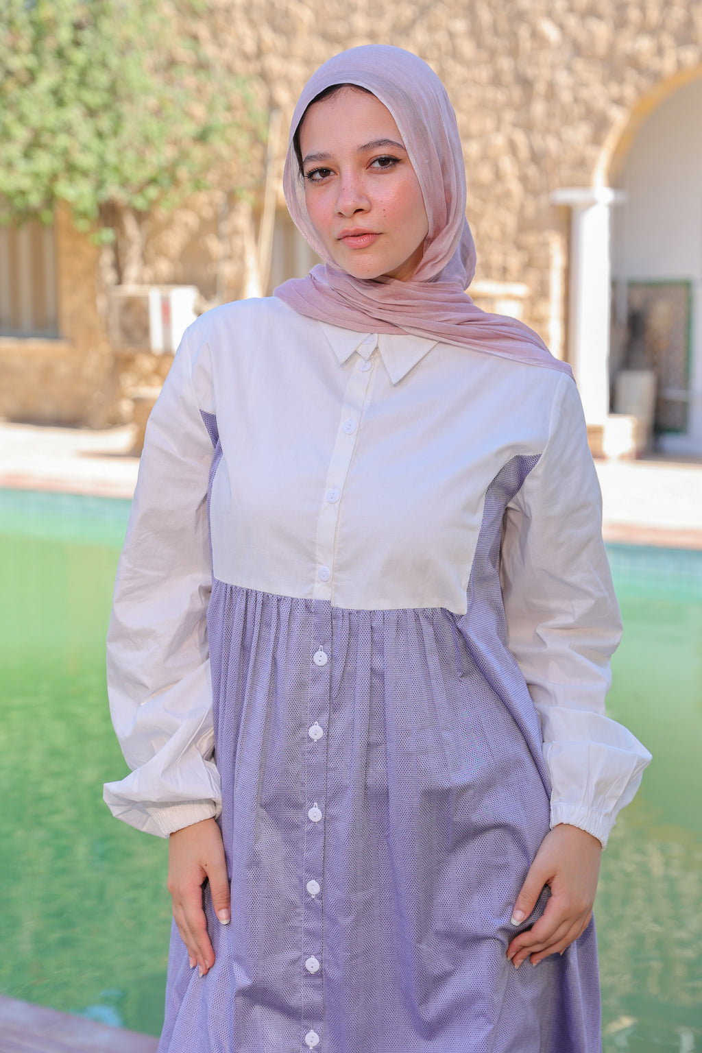 Half & Half Dress
