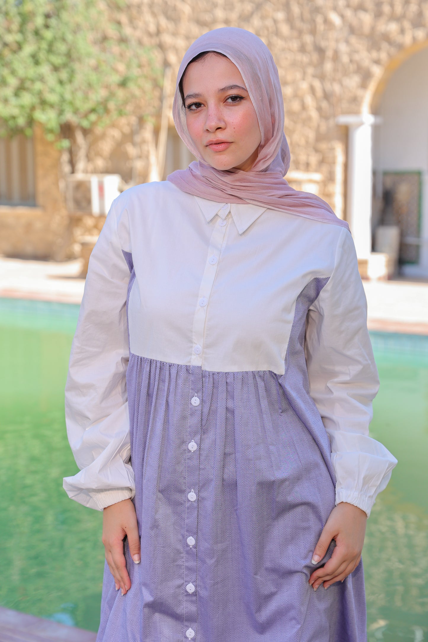 Half & Half Dress