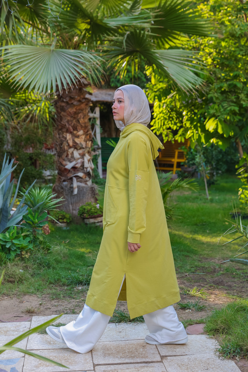 LUNE Hoodie-Kiwi