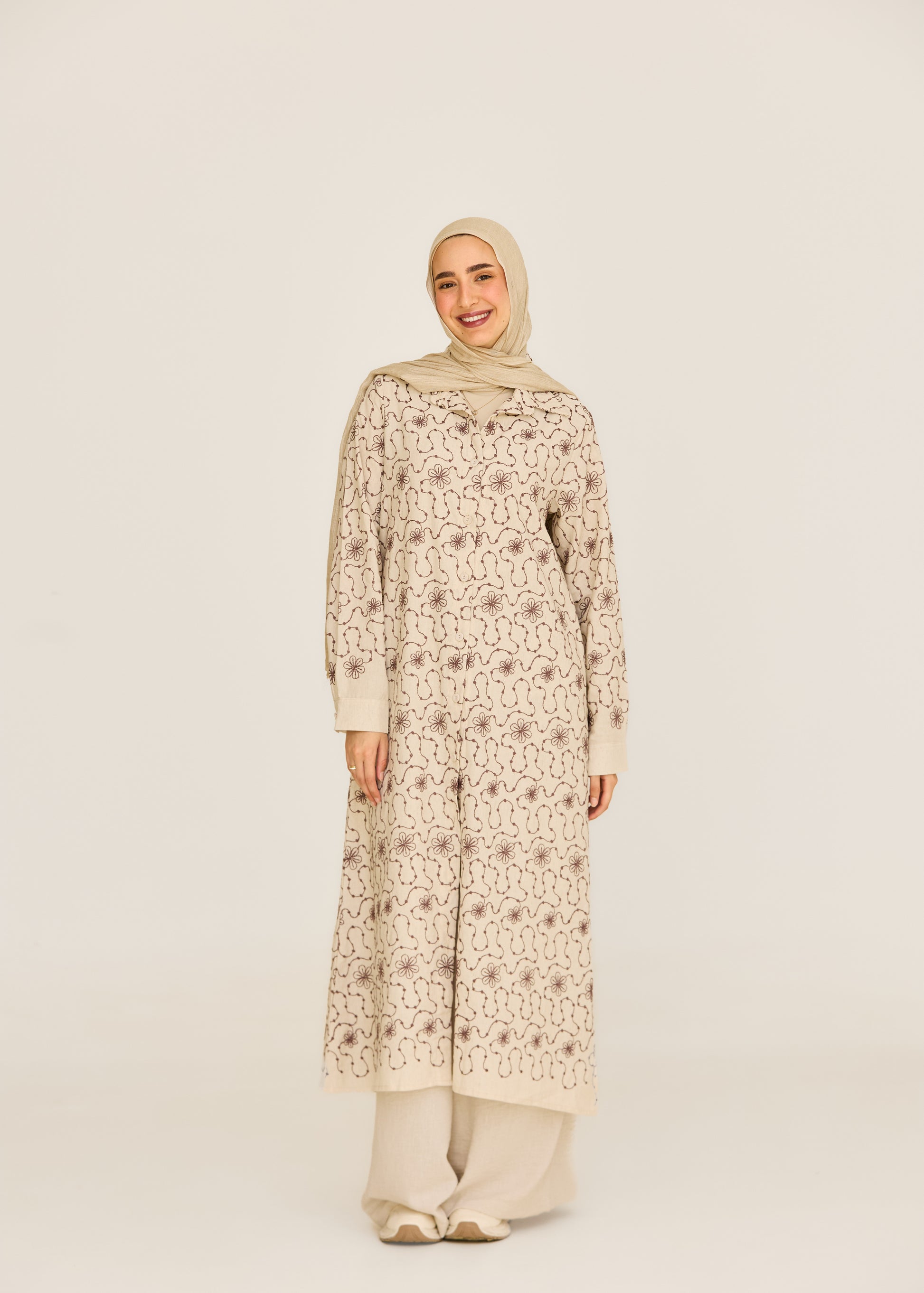 Floral Line Shirt