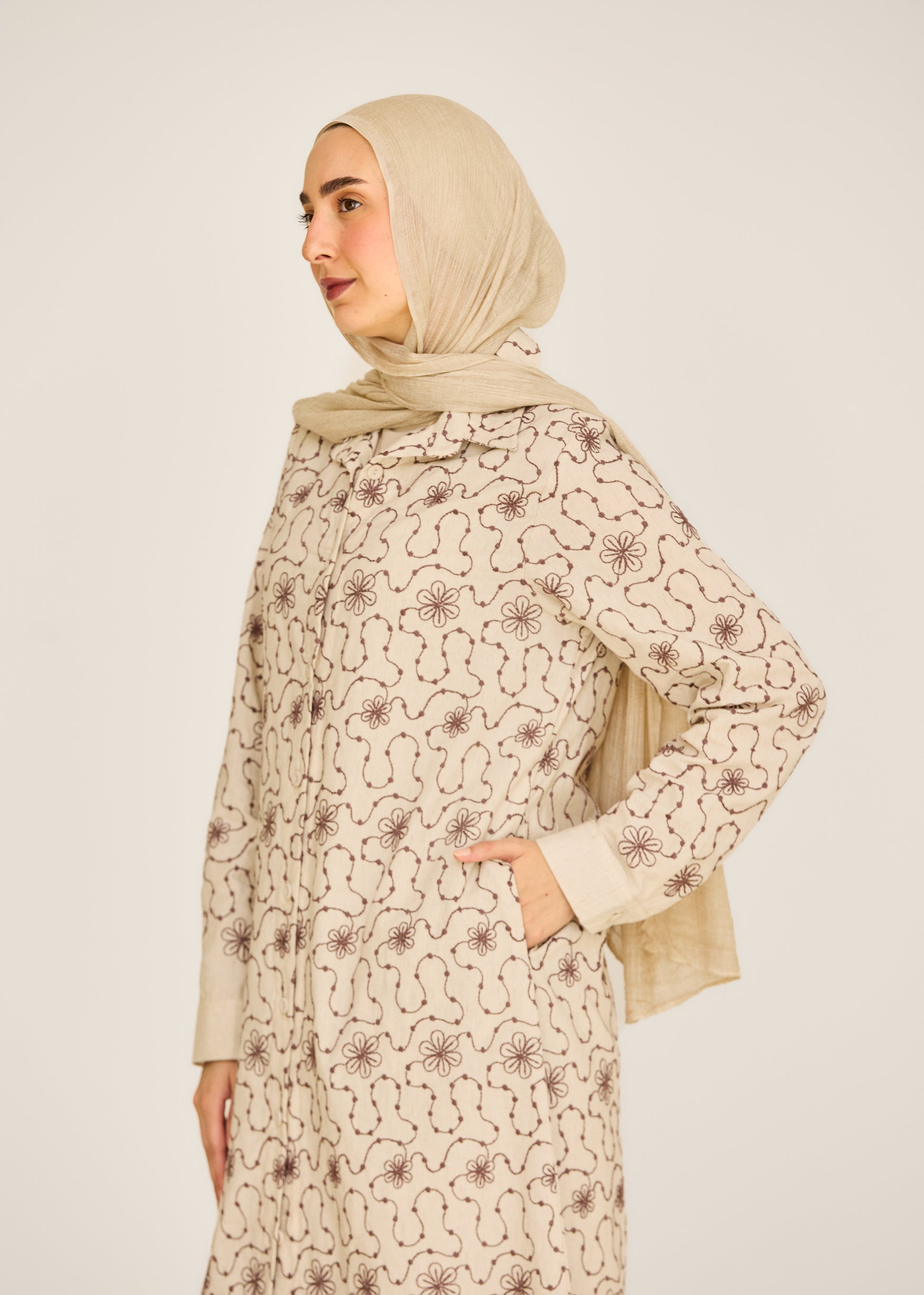 Floral Line Shirt