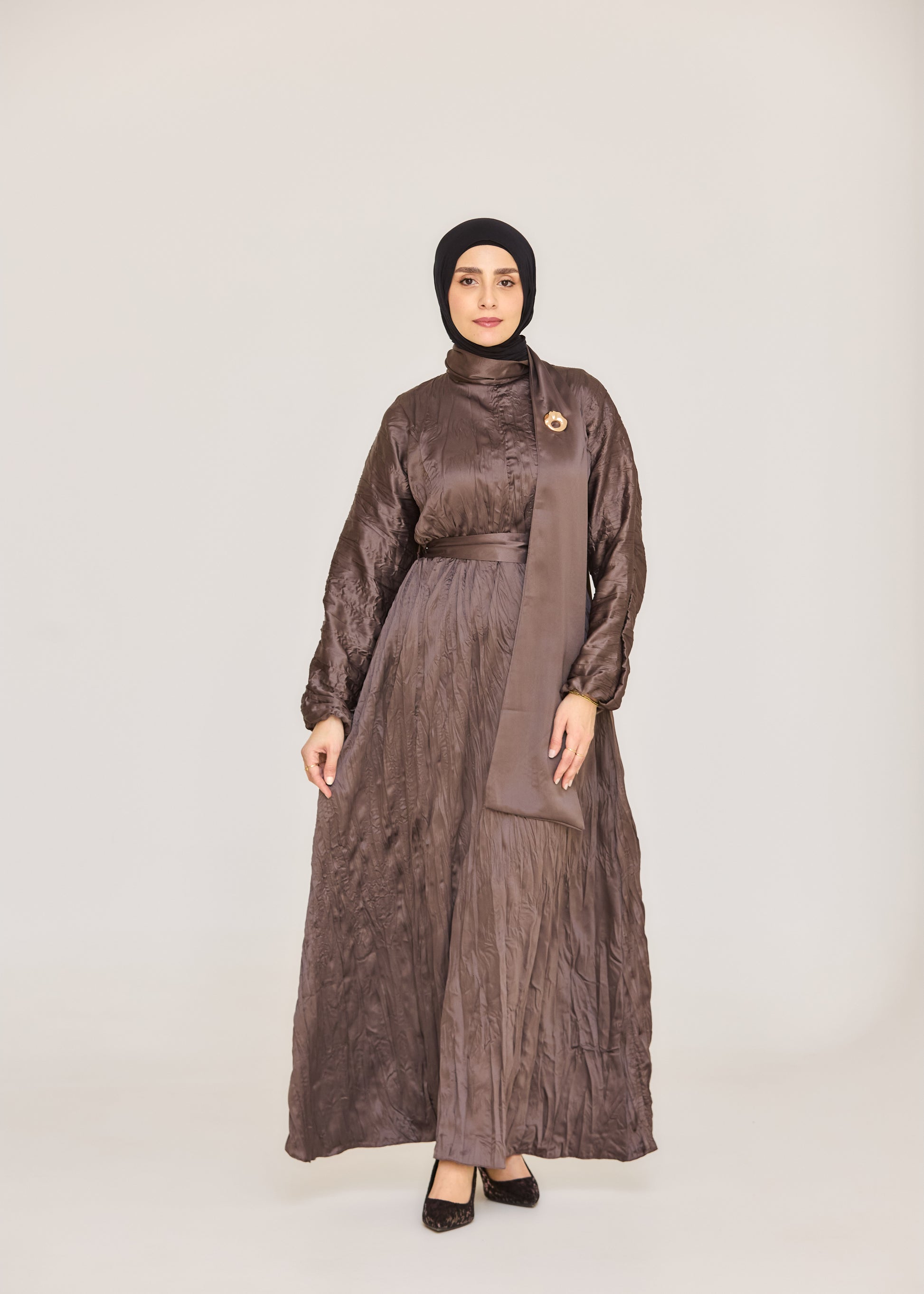 Textured Sihouette Dress
