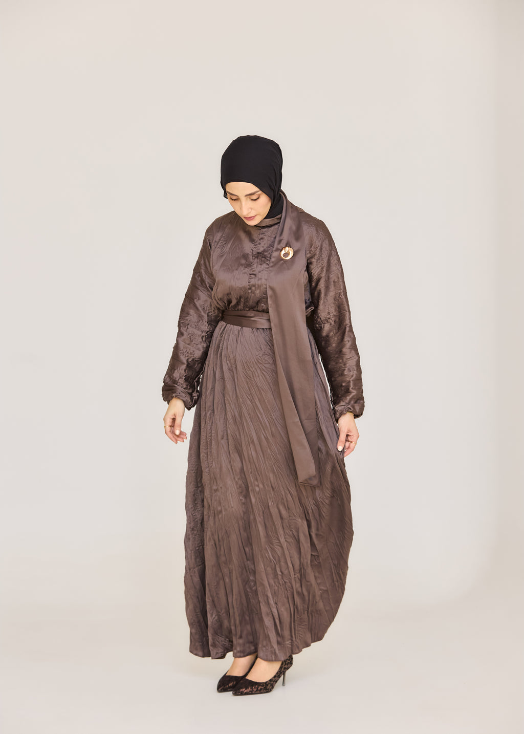 Textured Sihouette Dress