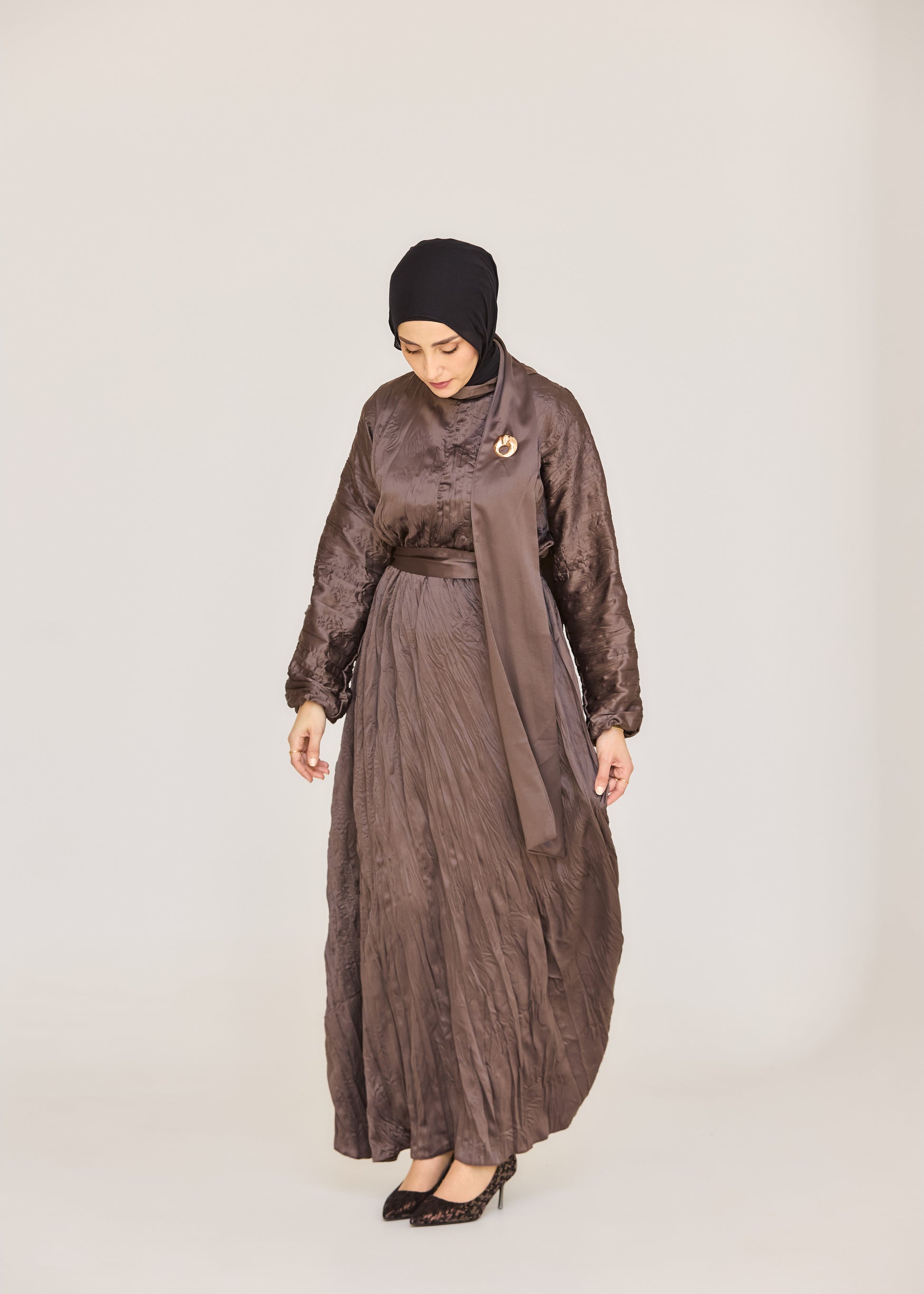 Textured Sihouette Dress