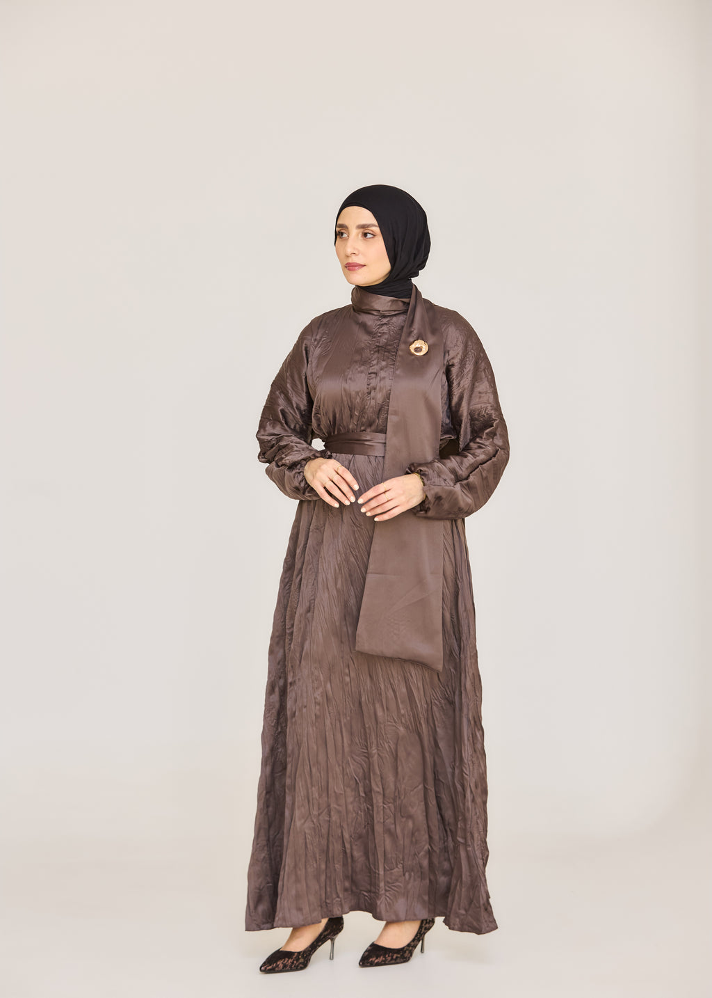 Textured Sihouette Dress