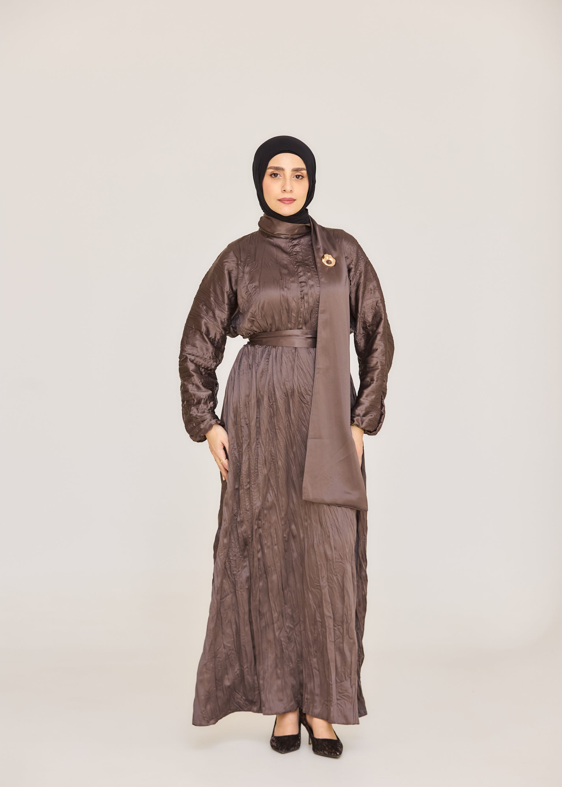 Textured Sihouette Dress