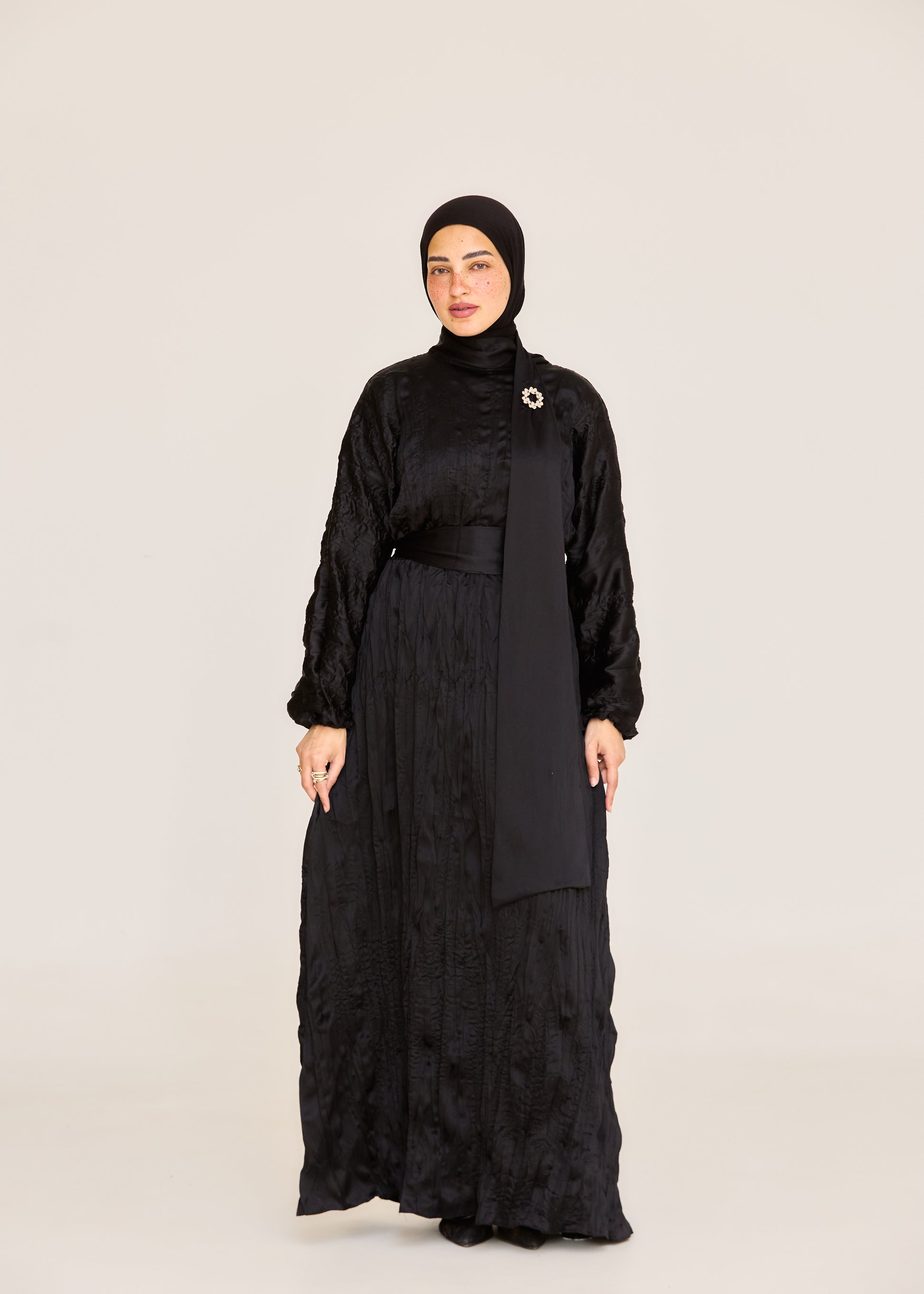 Textured Sihouette Dress