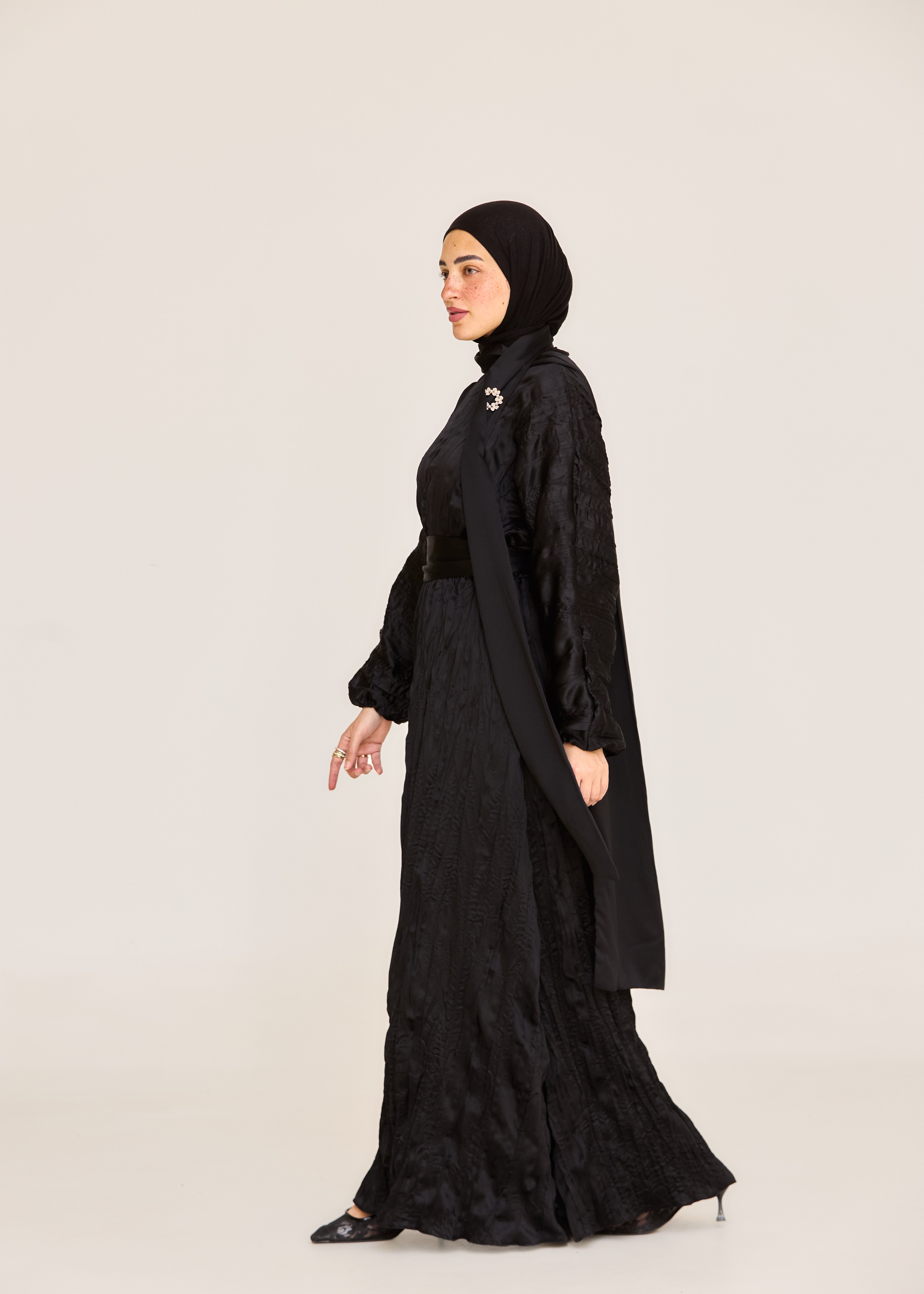Textured Sihouette Dress