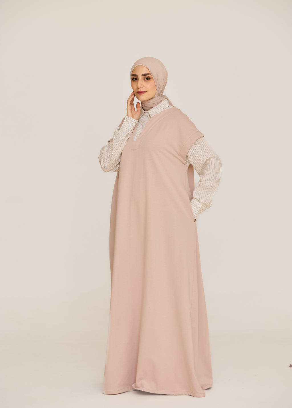 Soft Structured Abaya