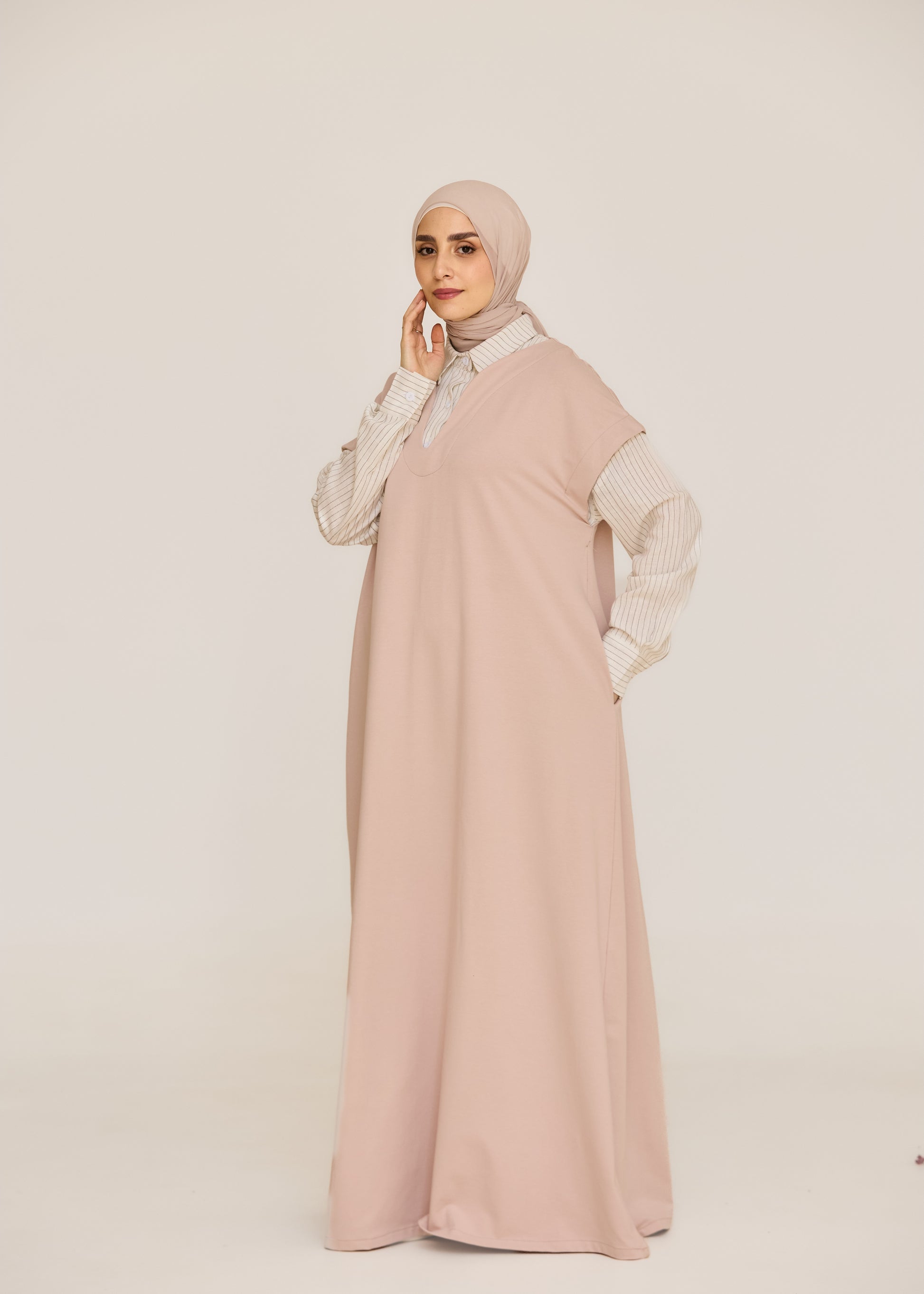 Soft Structured Abaya