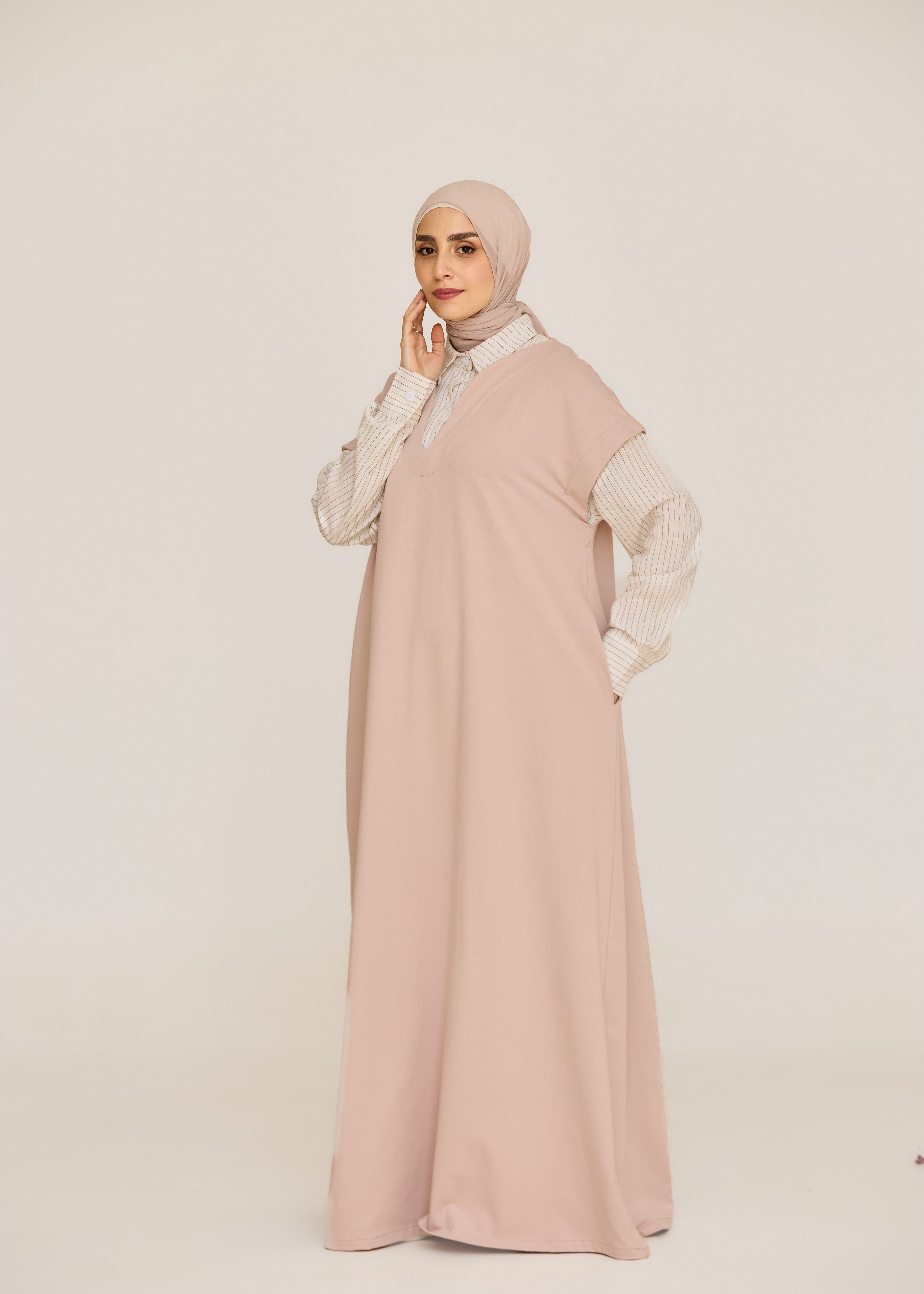 Soft Structured Abaya