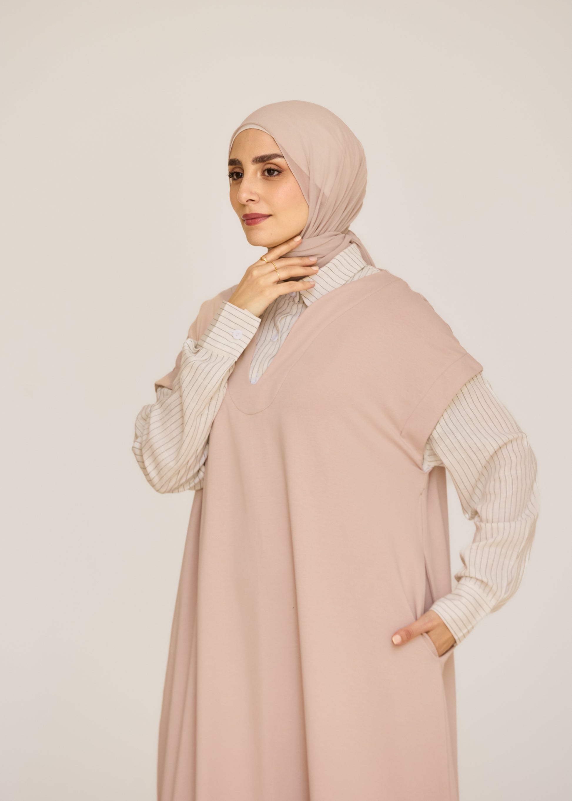 Soft Structured Abaya