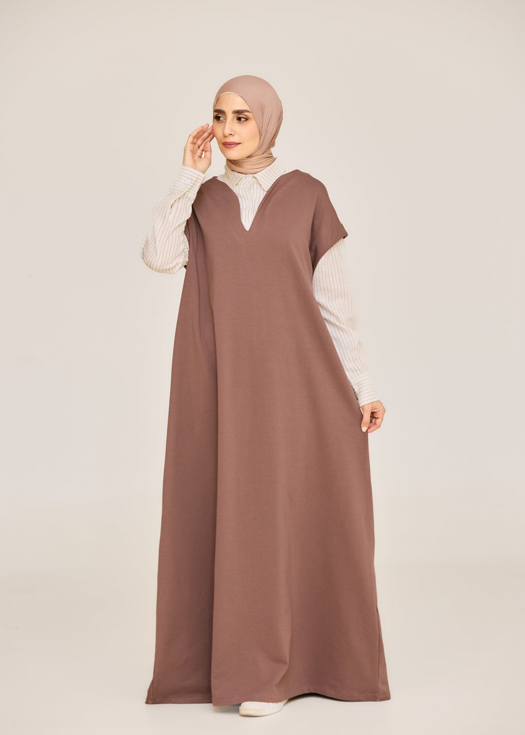 Soft Structured Abaya