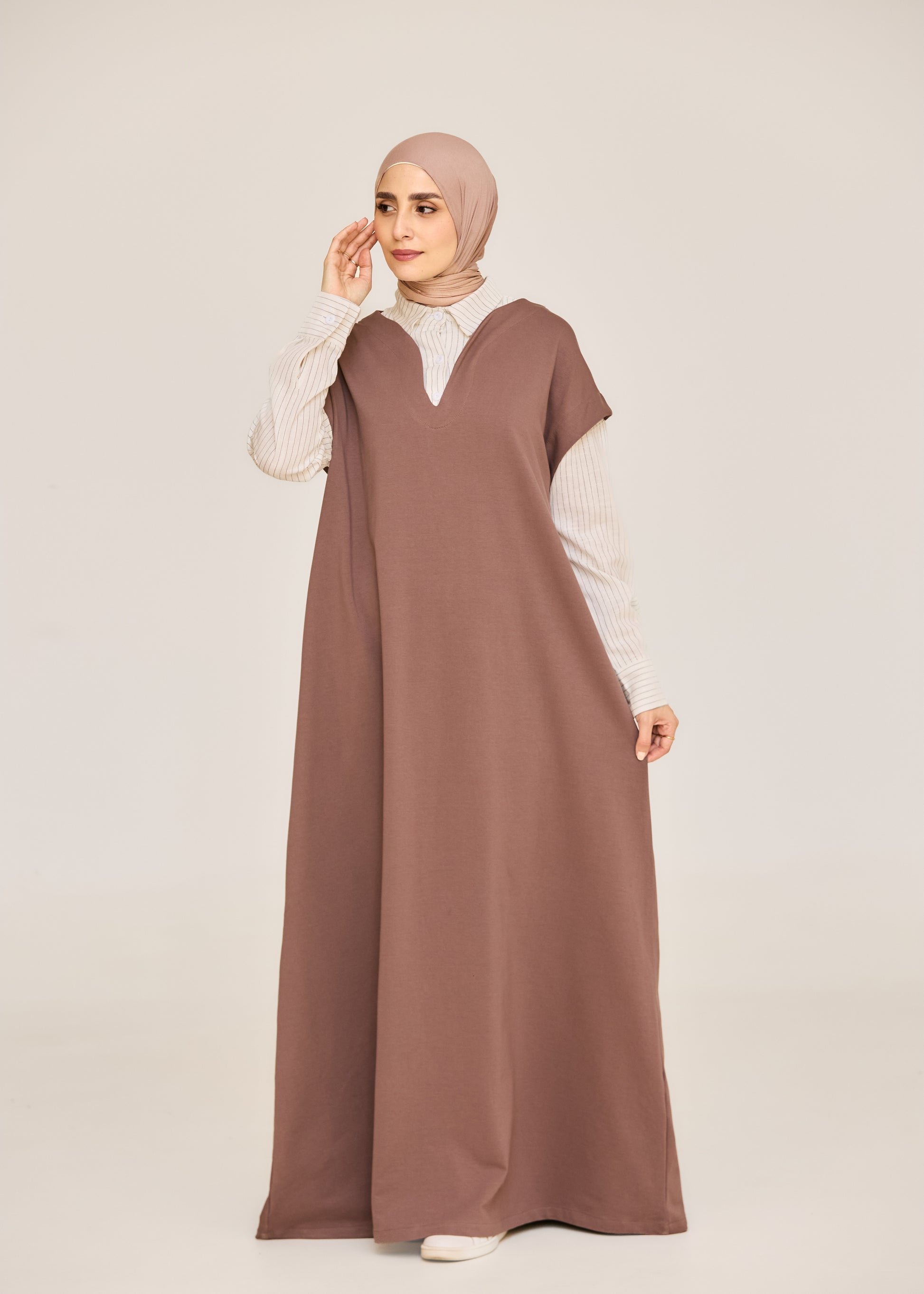 Soft Structured Abaya