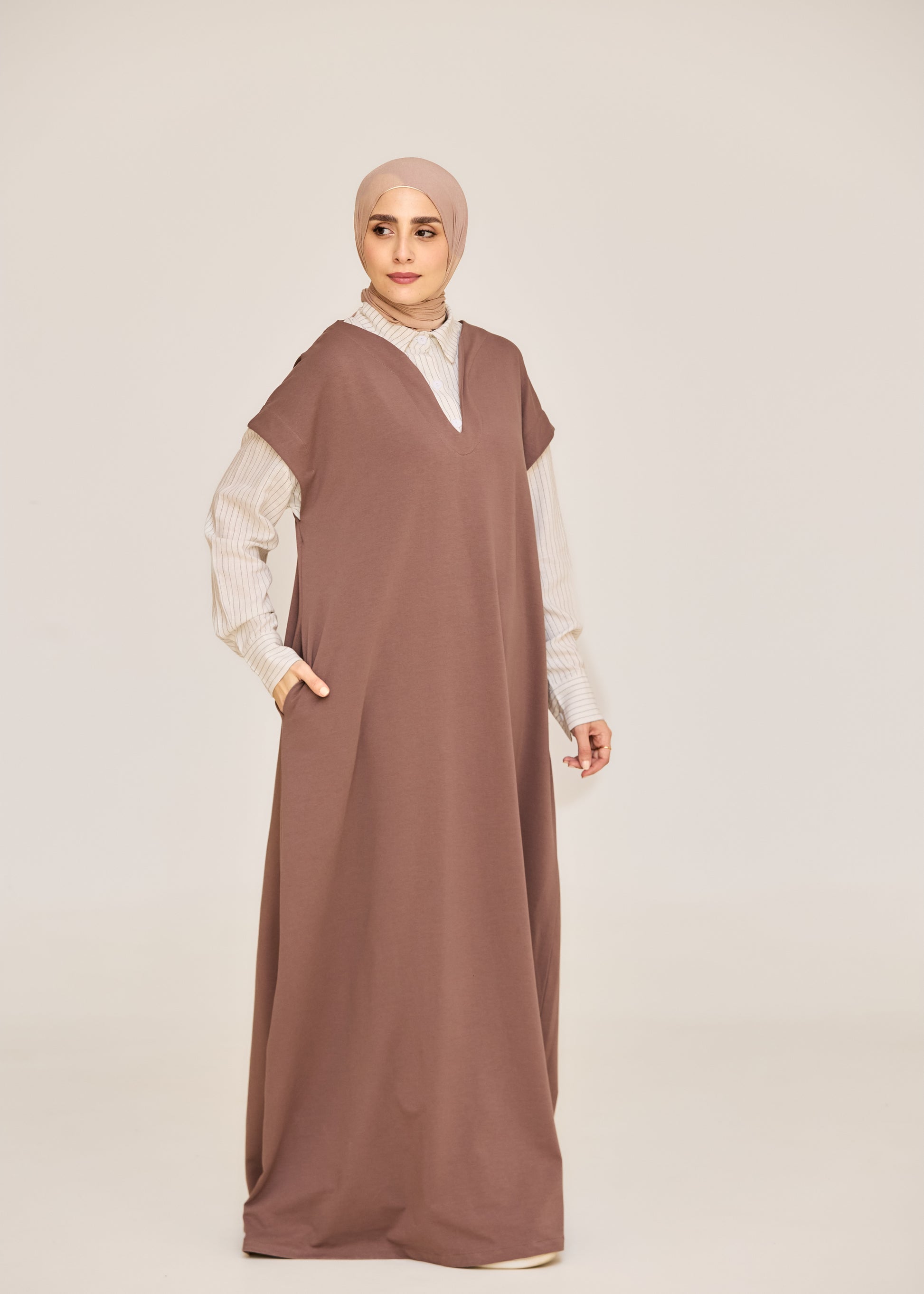 Soft Structured Abaya