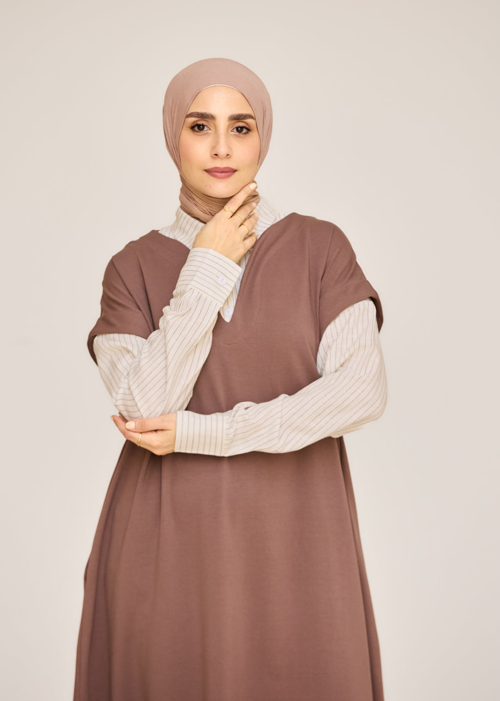 Soft Structured Abaya