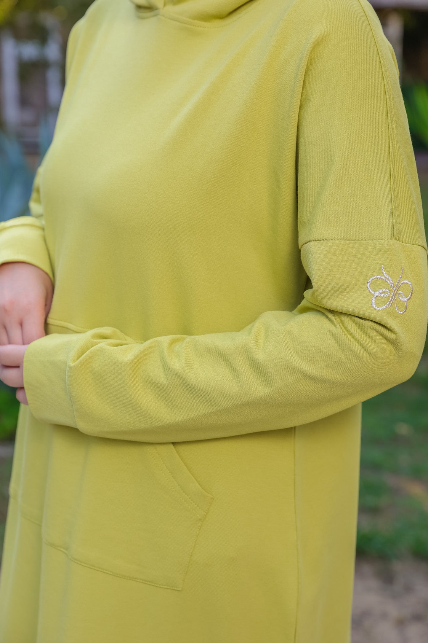 LUNE Hoodie-Kiwi
