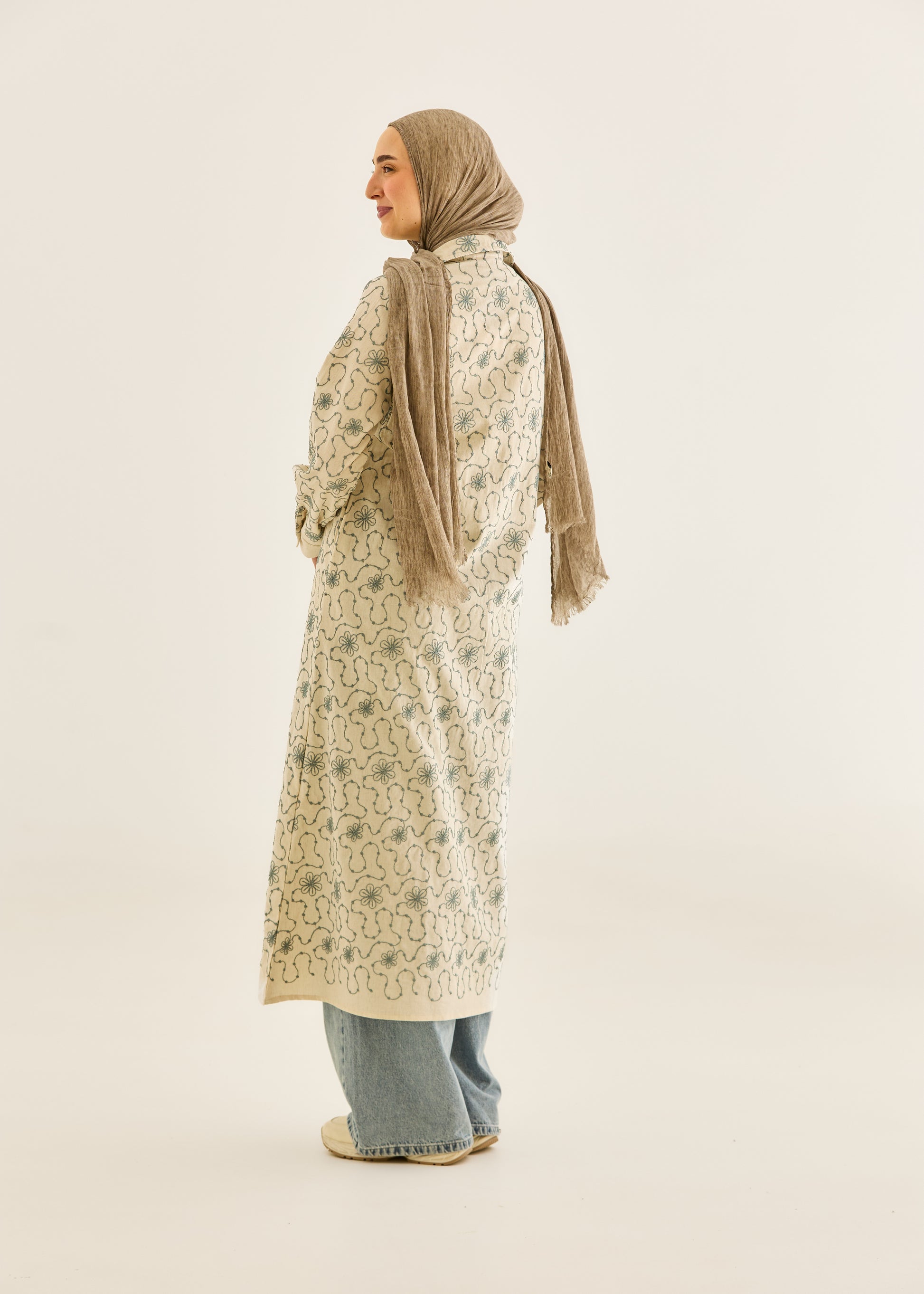 Floral Line Shirt