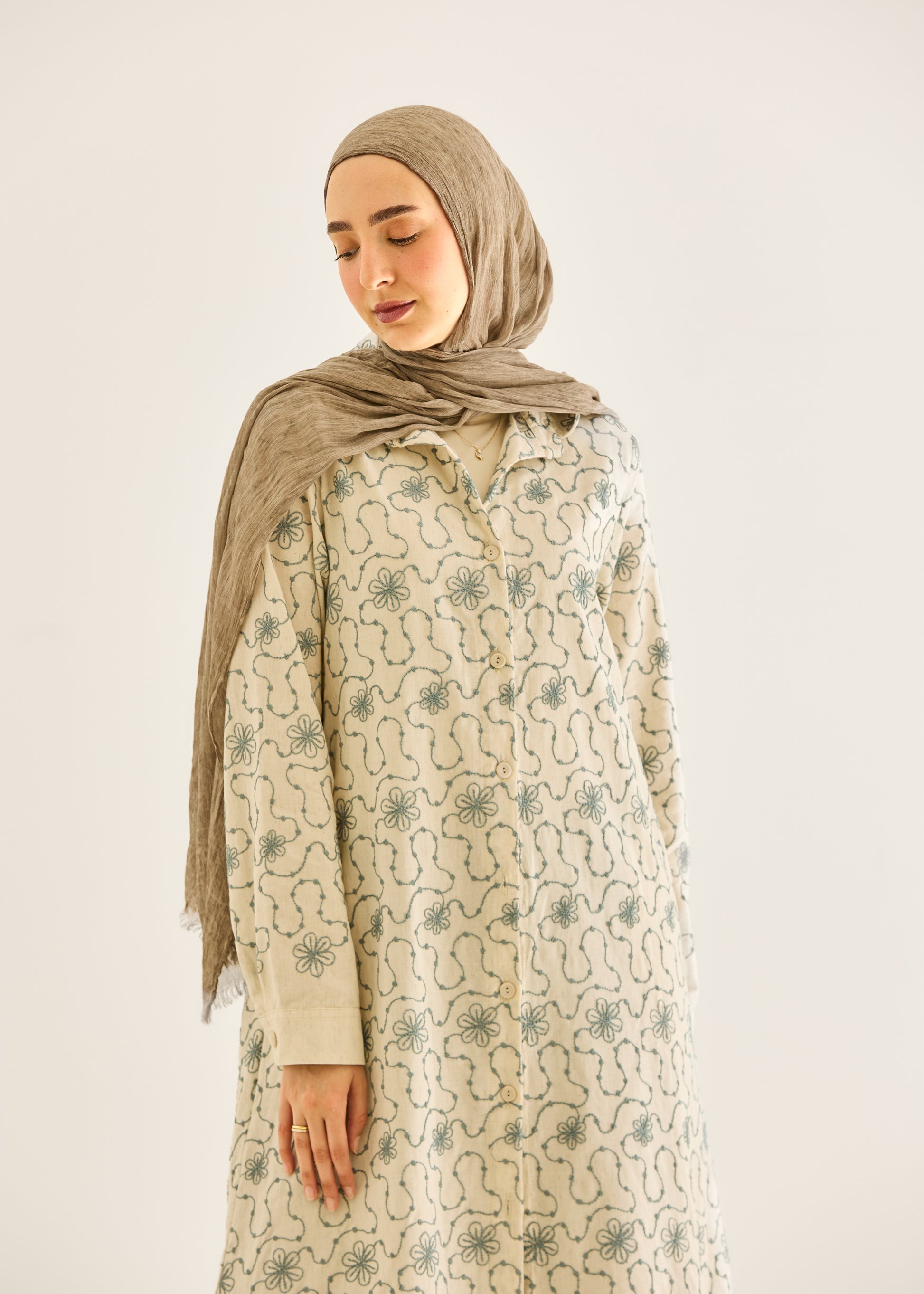 Floral Line Shirt