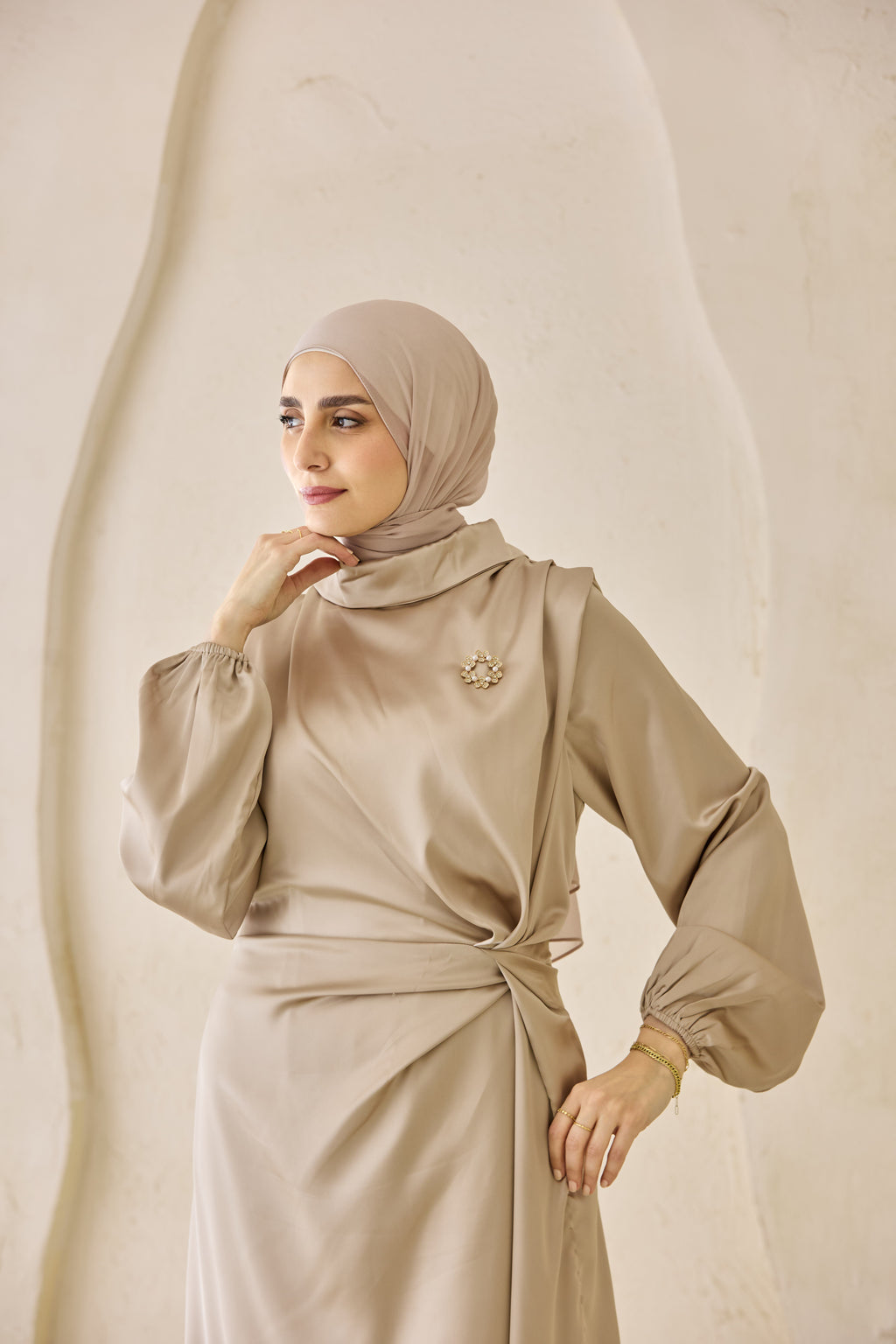 Aure Lux Flow Dress
