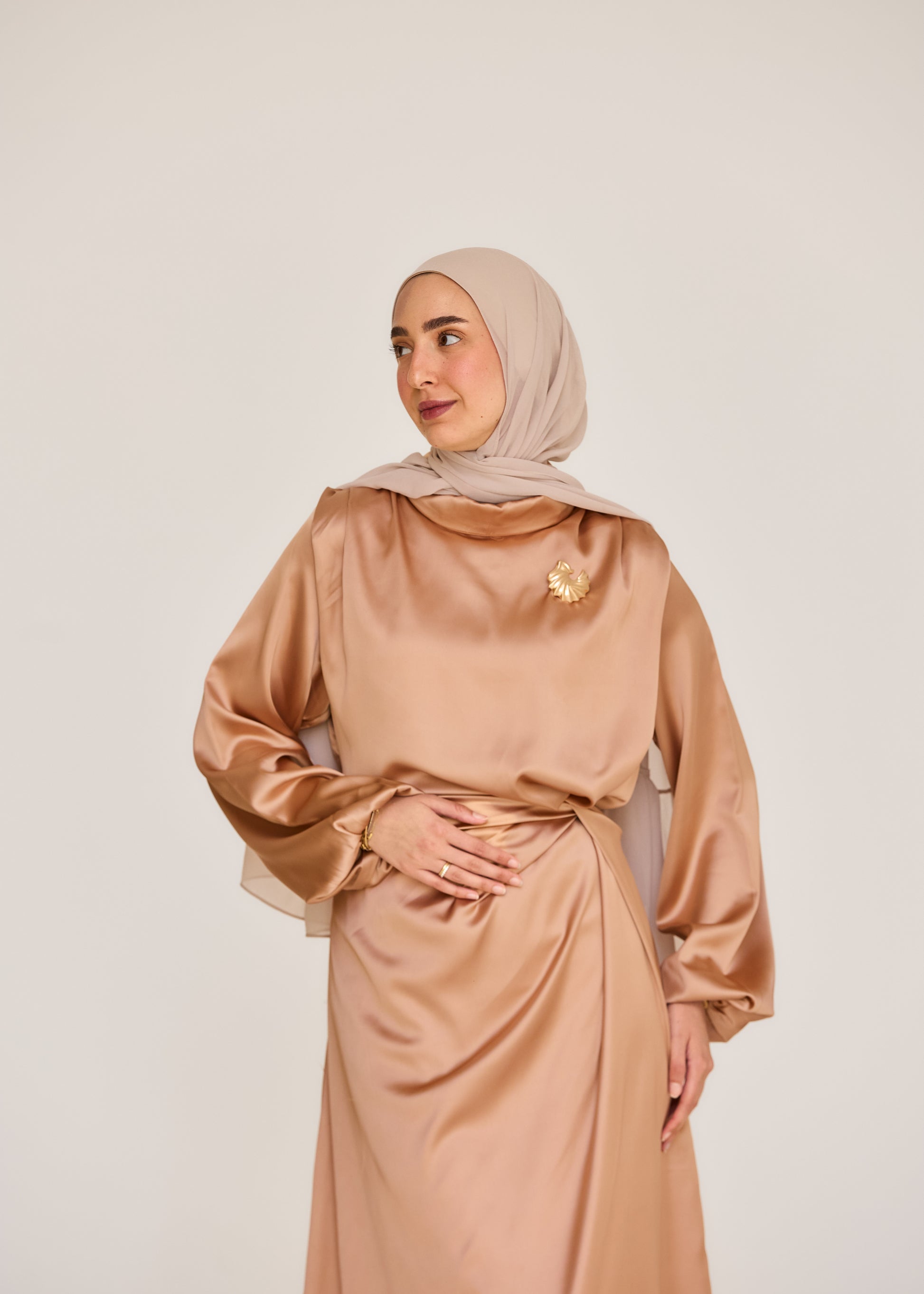 Aure Lux Flow Dress