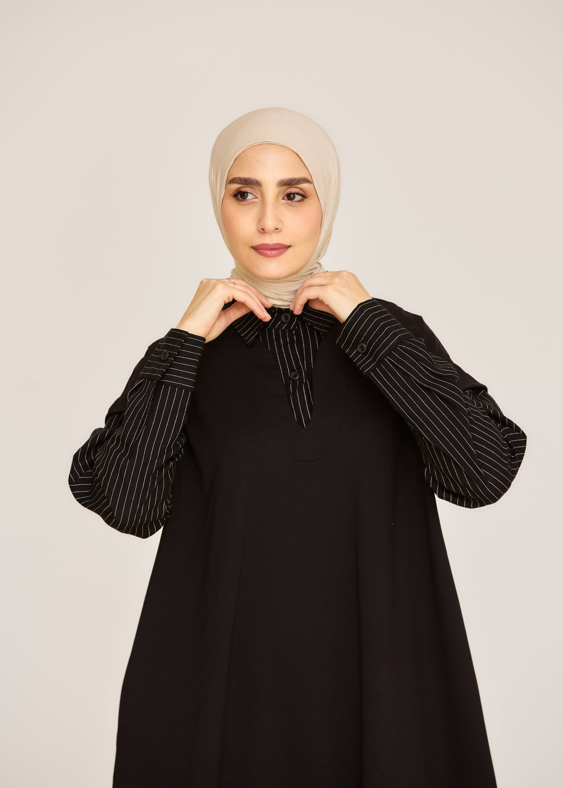 Soft Structured Abaya