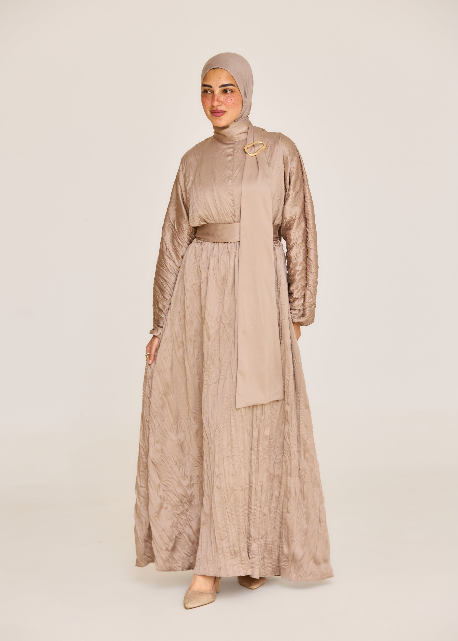 Textured Sihouette Dress