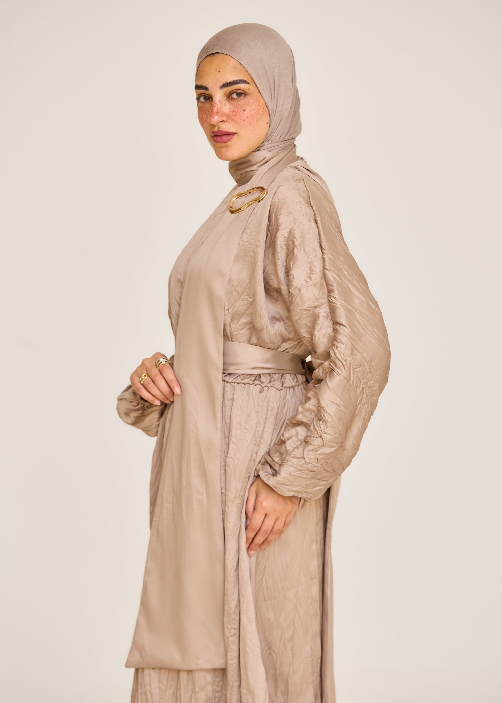 Textured Sihouette Dress
