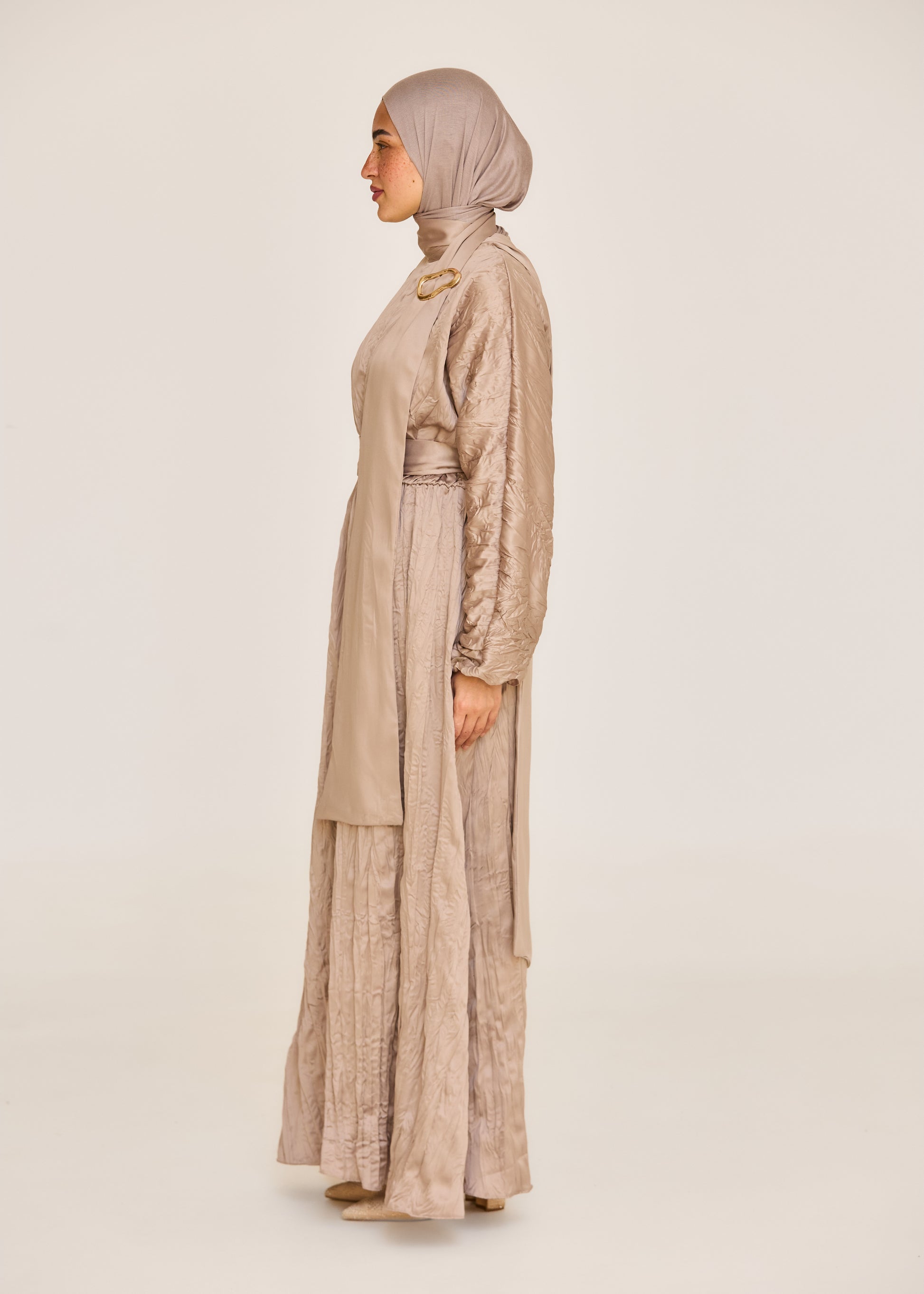 Textured Sihouette Dress