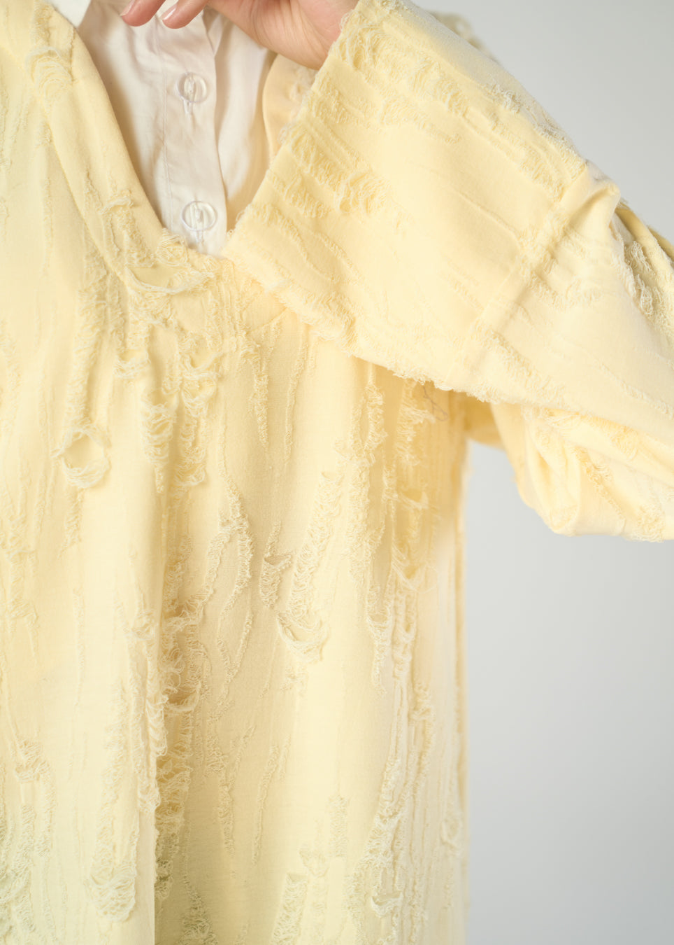 Crinkle Long Shirt