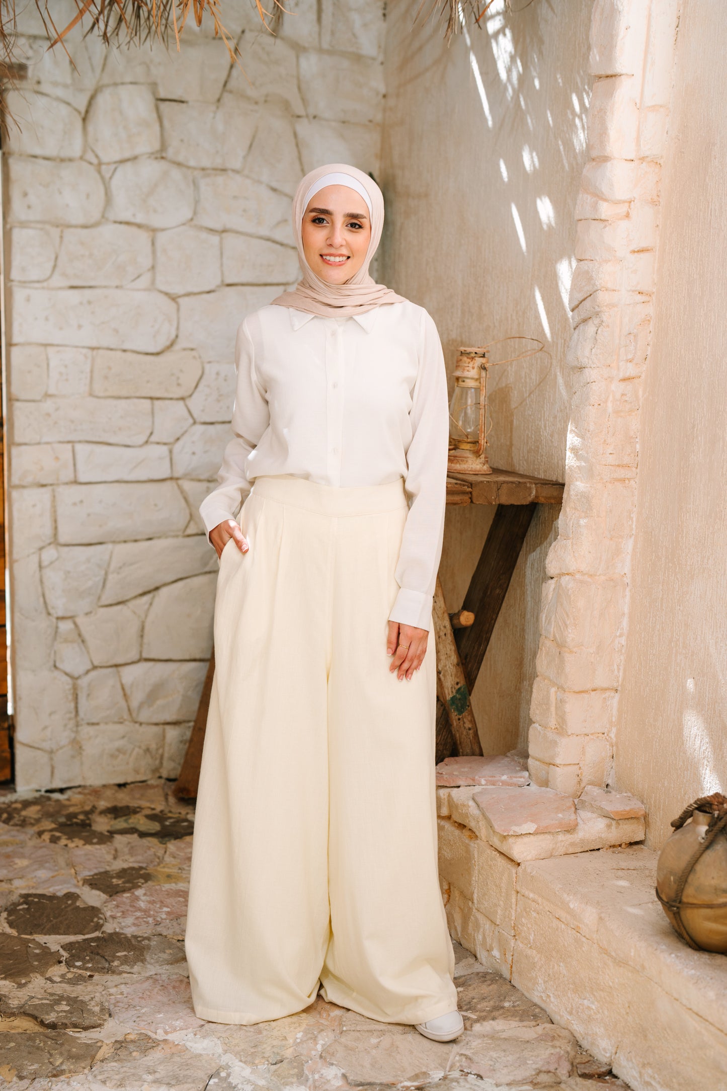 رمال (Butter Yellow) Pants