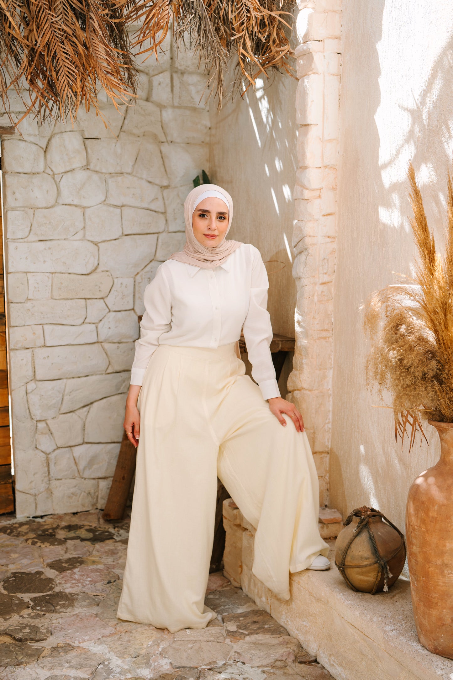 رمال (Butter Yellow) Pants