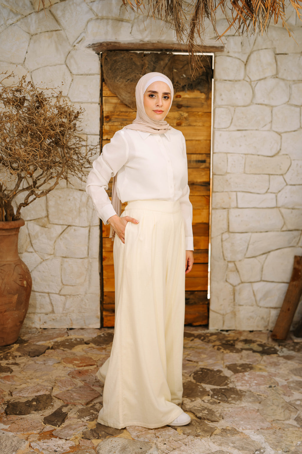 رمال (Butter Yellow) Pants