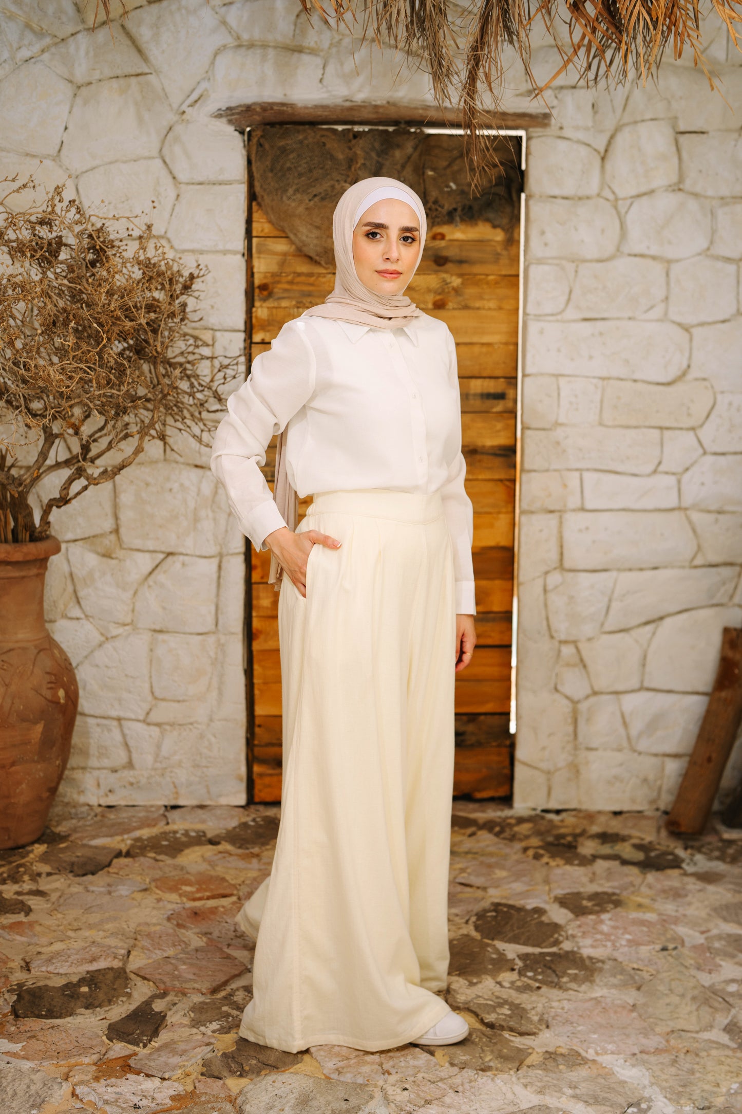 رمال (Butter Yellow) Pants